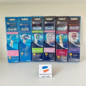 ĐẦU THAY BÀN CHẢI ORAL B GERMANY - SET 2 ĐẦU