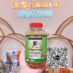 VITAMIN E KIRKLAND 180MG 500 VIÊN