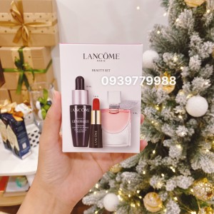 Set Lancome - Son, Nước hoa & Serum minisize 