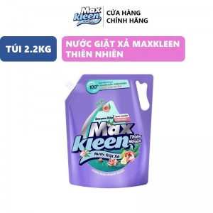 Nước Giặt Xả MaxKleen Thiên Nhiên Vườn hoa thanh khiết 2.2kg 