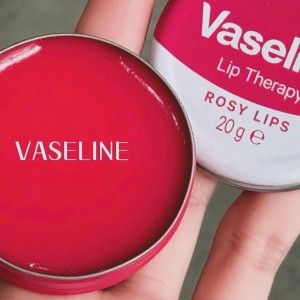 Son Vaseline Dưỡng Môi Màu Hồng Hộp Tròn 20g