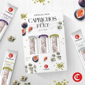 Set Salami Casademont Special Pack Caprichos de Fuet 4 Vị x 8g